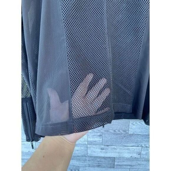 ANATOMIE  black mesh motto jacket size large - Picture 6 of 8